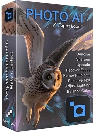 Фоторедактор Topaz Photo AI 3.3.2 by KpoJIuK