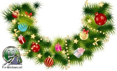 Гирлянда на рабочий стол - Christmas garland 2.2