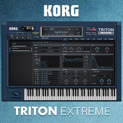 KORG - TRITON Extreme 1.0.1 STANDALONE, VSTi, AAX (x64)