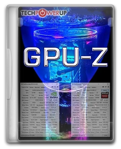 Отображение характеристик видеокарты - GPU-Z 2.58.1 RePack by druc