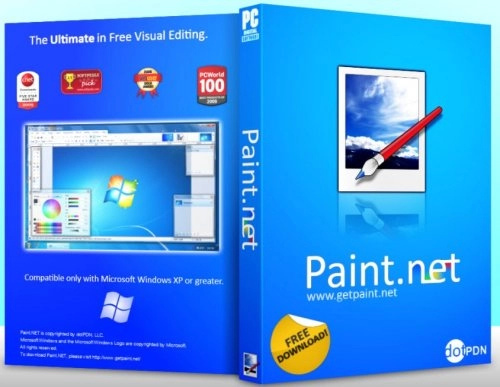 Простой редактор графики - Paint.NET 4.3.11 Final + Portable
