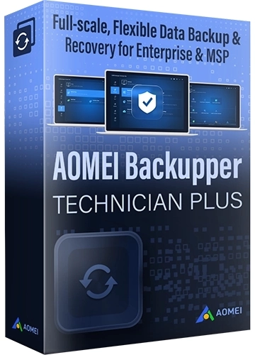 Резервное копирование системы - AOMEI Backupper Technician Plus 7.4.0 (09.08.2024) RePack by KpoJIuK