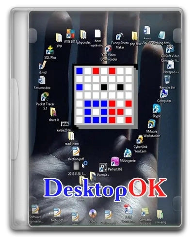 Восстановление иконок на рабочем столе - DesktopOK 11.09 + Portable