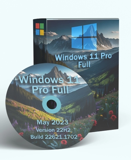 Windows 11 Pro 22H2 Build 22621.1702 Full May 2023