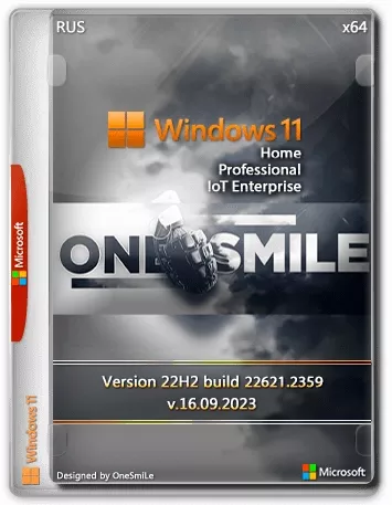 Windows 11 x64 Rus by OneSmiLe 22621.2359