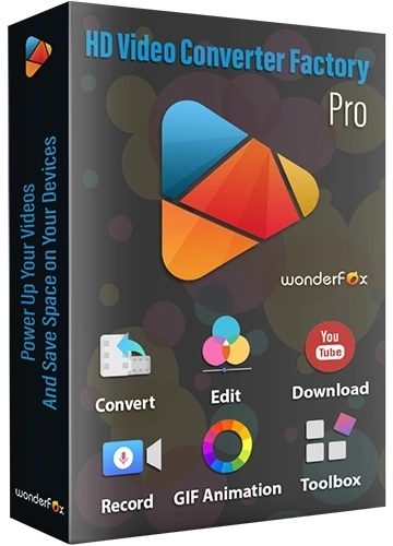 WonderFox HD Video Converter Factory оптимизация видео Pro 26.7 RePack (& Portable) by elchupacabra