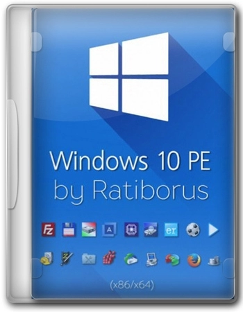 Загрузочный диск Windows 10 PE (x64) by Ratiborus v.5.2023