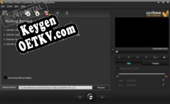 Генератор ключей (keygen)  ACDSee Video Converter Pro
