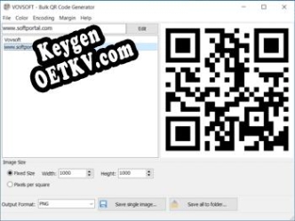 Бесплатный ключ для Bulk QR Code Generator