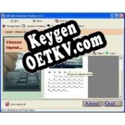 Ключ активации для Calendar Printery