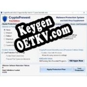 CryptoPrevent генератор серийного номера