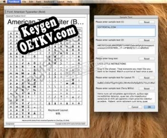 FontBook генератор серийного номера