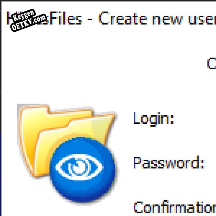 Регистрационный ключ к программе  HidesFiles