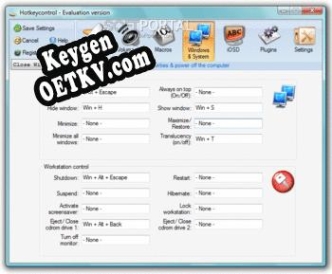 Ключ для Hotkeycontrol