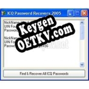ICQ Password Recovery генератор серийного номера