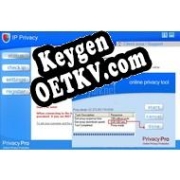 Регистрационный ключ к программе  IP Anonymizer