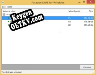 Key генератор для  Paragon ExtFS