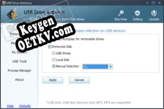 USB Drive Antivirus генератор ключей