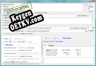 Ключ для Web Proxy Checker
