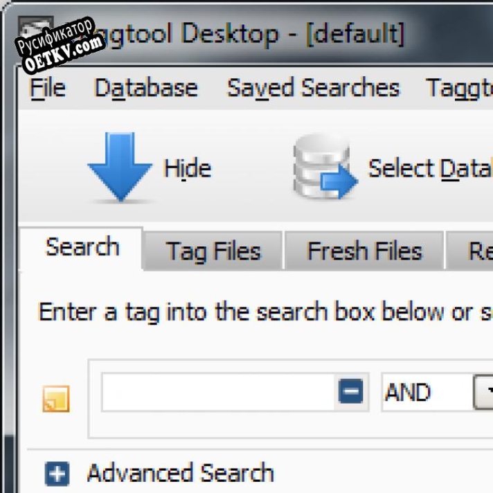 Русификатор для Taggtool
